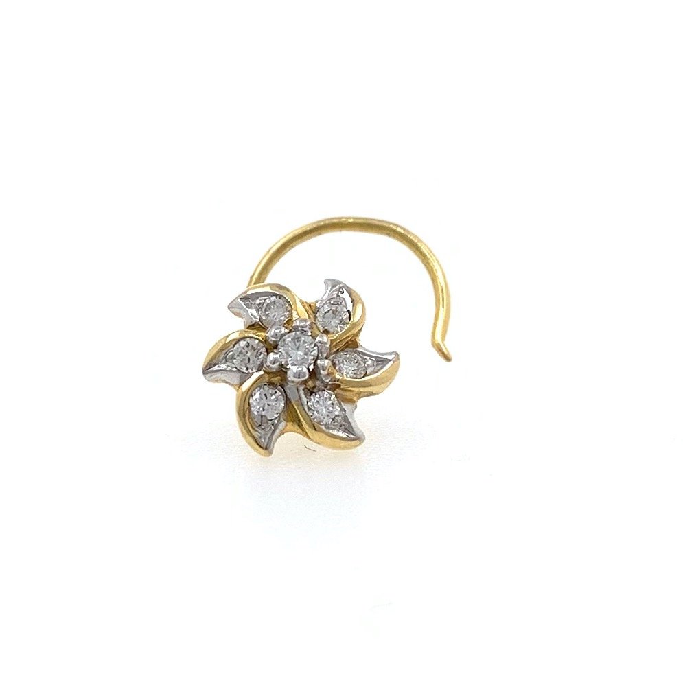 18kt / 750 Yellow Gold Fancy Nose P...