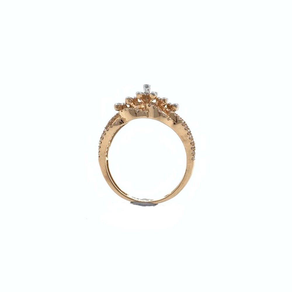 Nitidus diamond Ring for Ladies in 18k Rose gold - 3.610 Grams - VVS EF 0.61 carat - 0LR65
