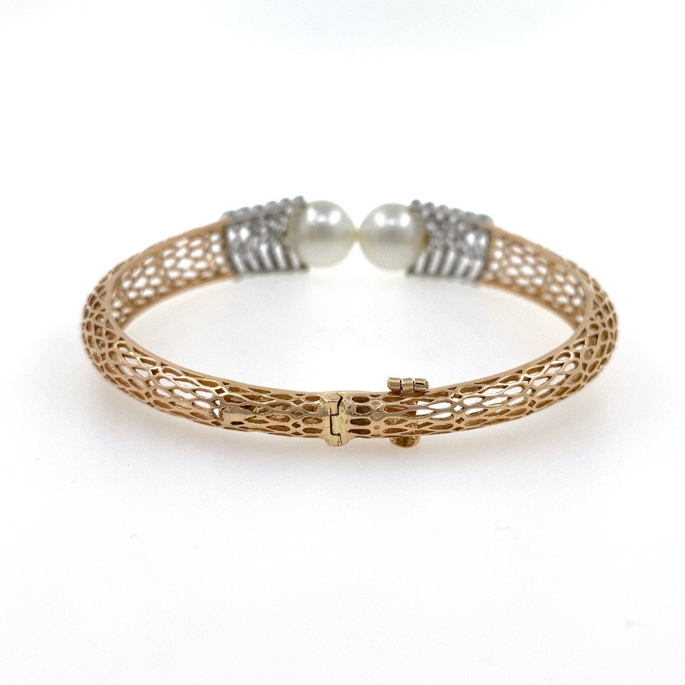 18kt / 750 rose gold fancy diamond bracelet 8brc21