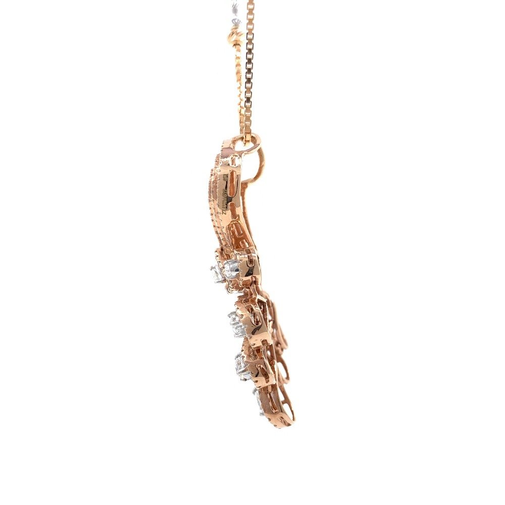 Pulchra Diamond Pendant in Rose Gold 7SHP31