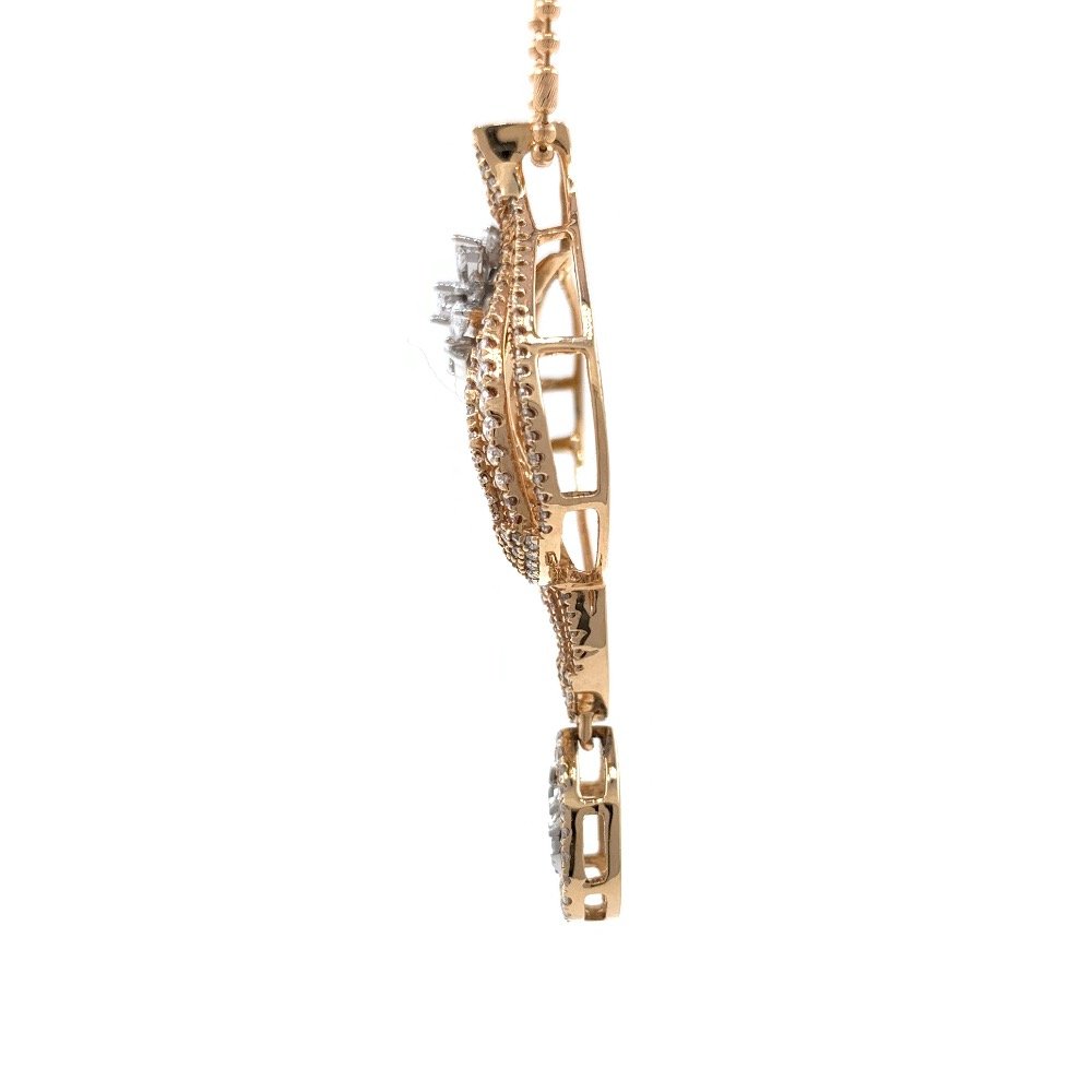 Mooi Diamond Pendant in Rose Gold 7SHP14