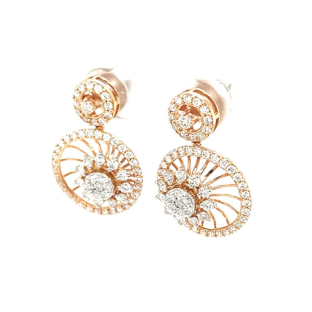 Dangling Royale Diamonds Earring in Best Quality Diamonds