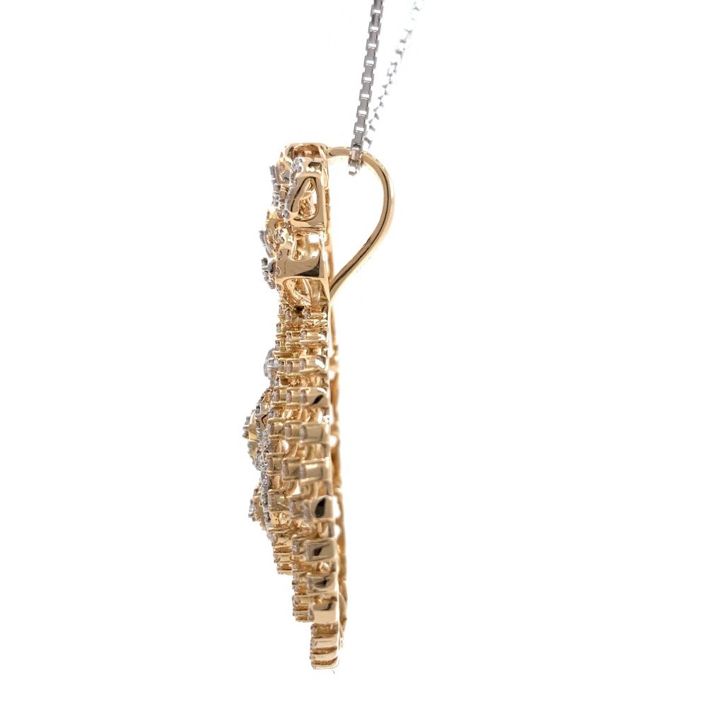 Mirum diamond pendant in 18k rose gold 9shp22