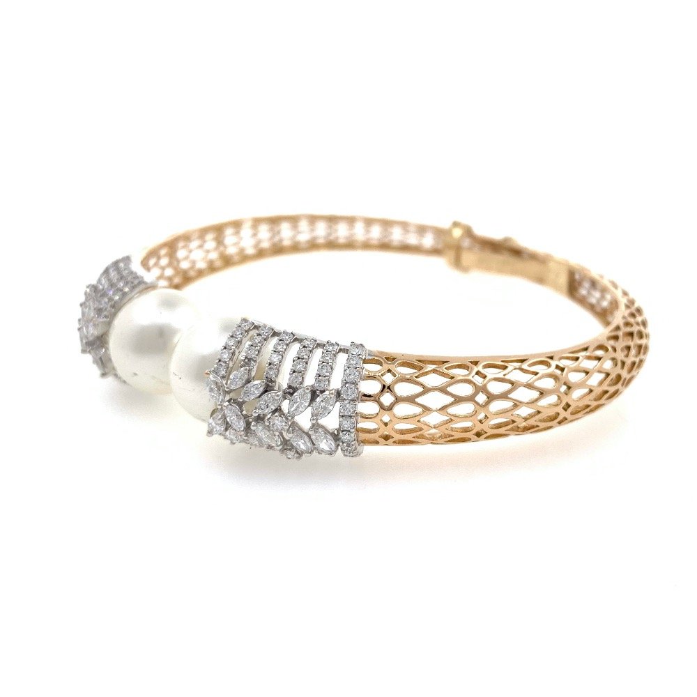 18kt / 750 rose gold fancy diamond bracelet 8brc21