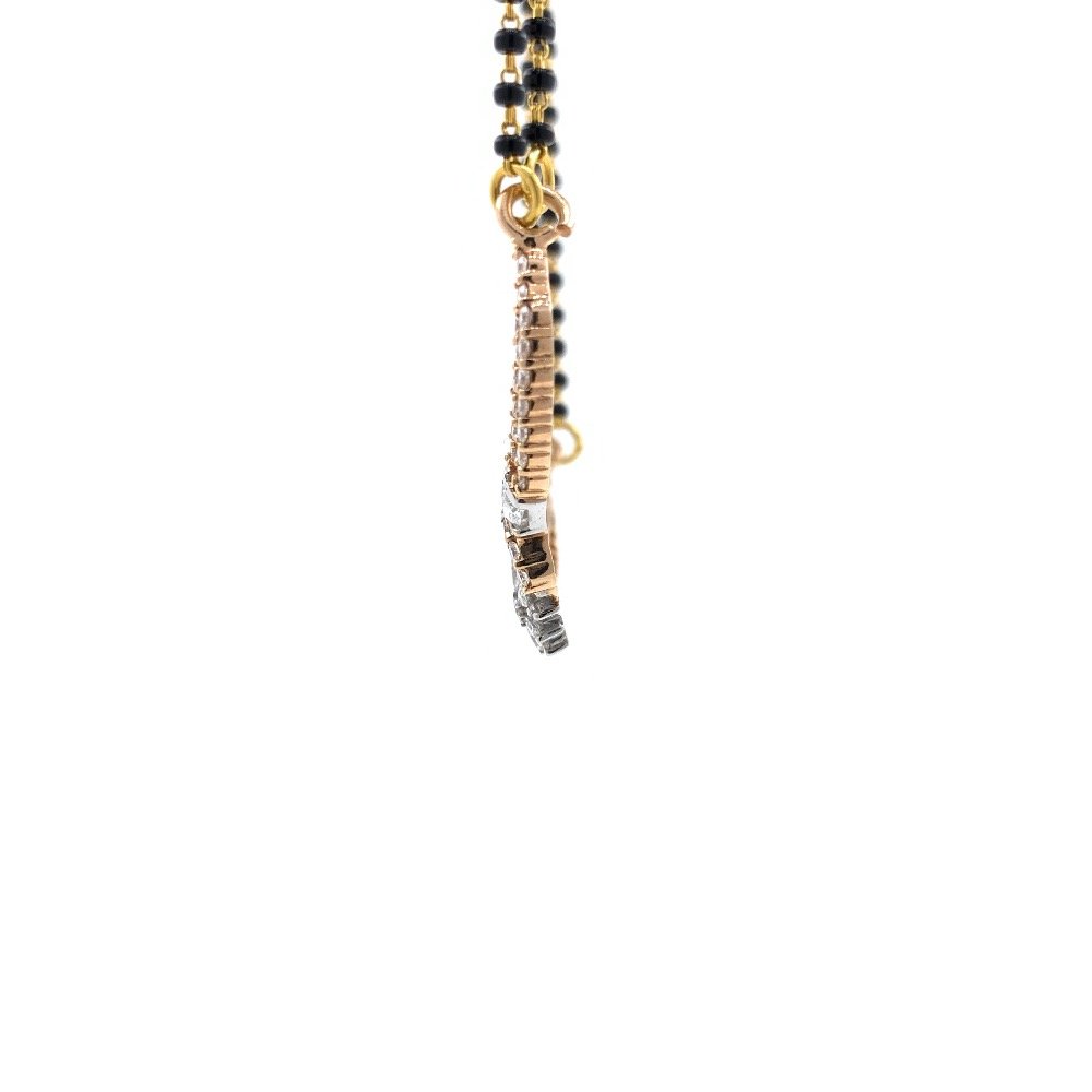 Flower diamond Tanmaniya in 18k rose Gold 6DHP107