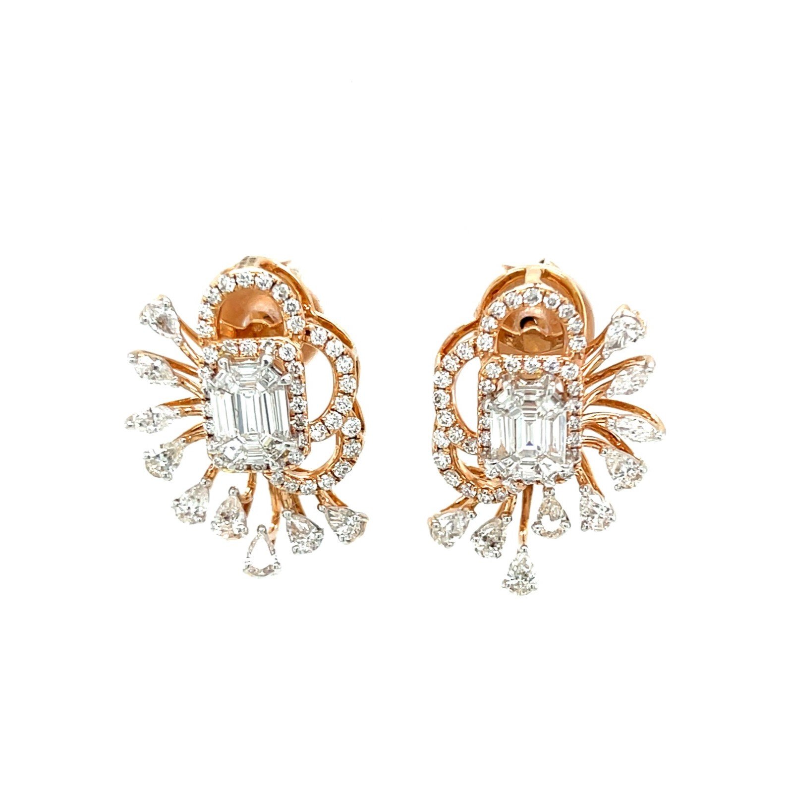 The Royale Aurora Diamond Studs