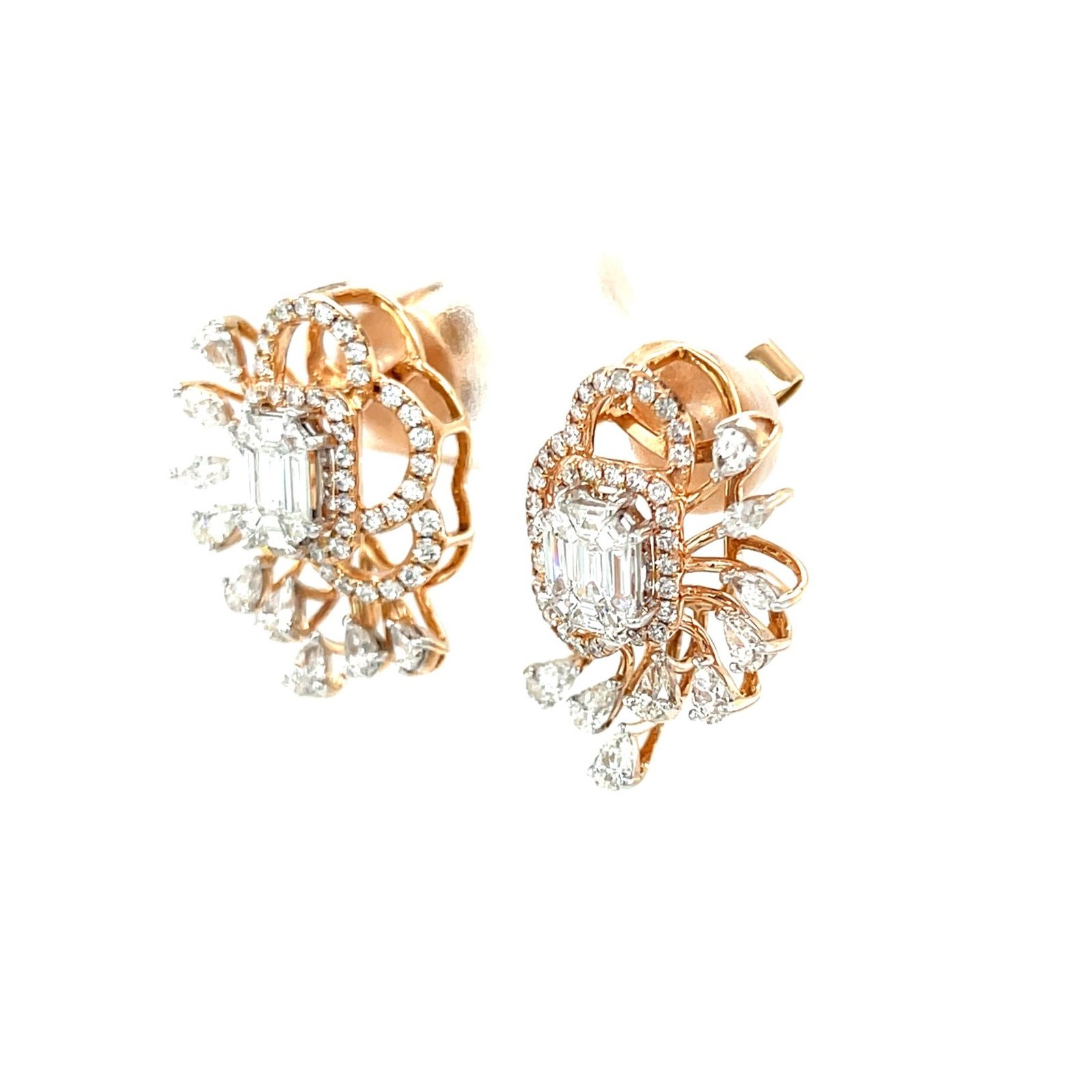 The Royale Aurora Diamond Studs