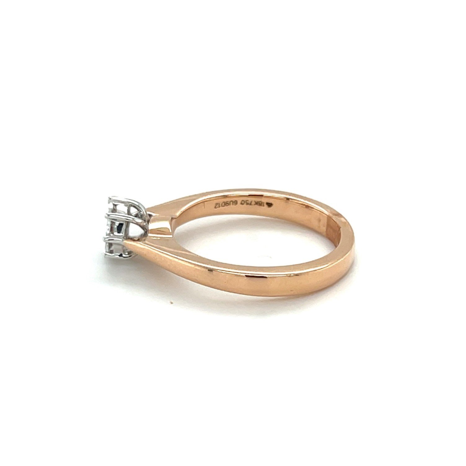 Elegant 18ct Rose Gold Diamond Constellation Ring