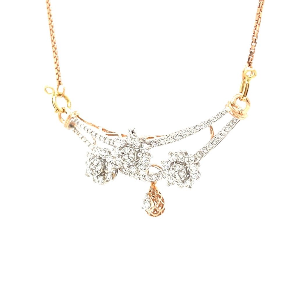 Nitya Diamond Tanmaniya Mangalsutra Pendant