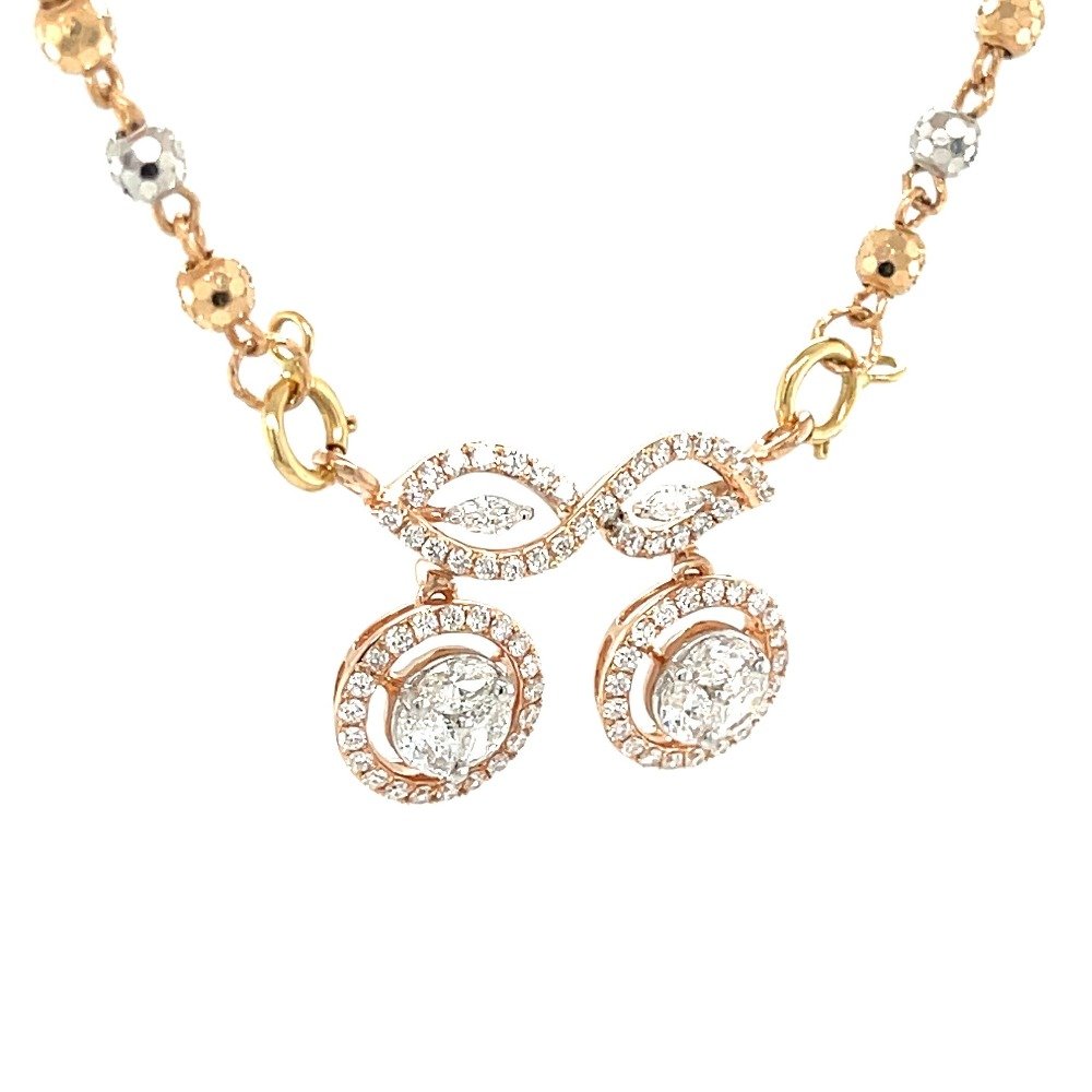 Fancy Vati Mangalsutra Pendant Tanmaniya by Royale Diamonds