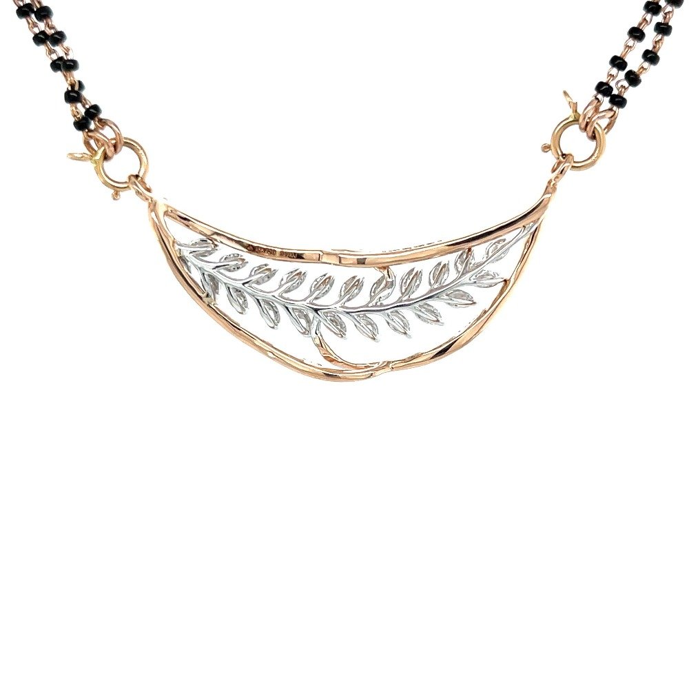 Royale Diamond Tanmaniya Mangalsutra Pendant with Marquise Diamonds