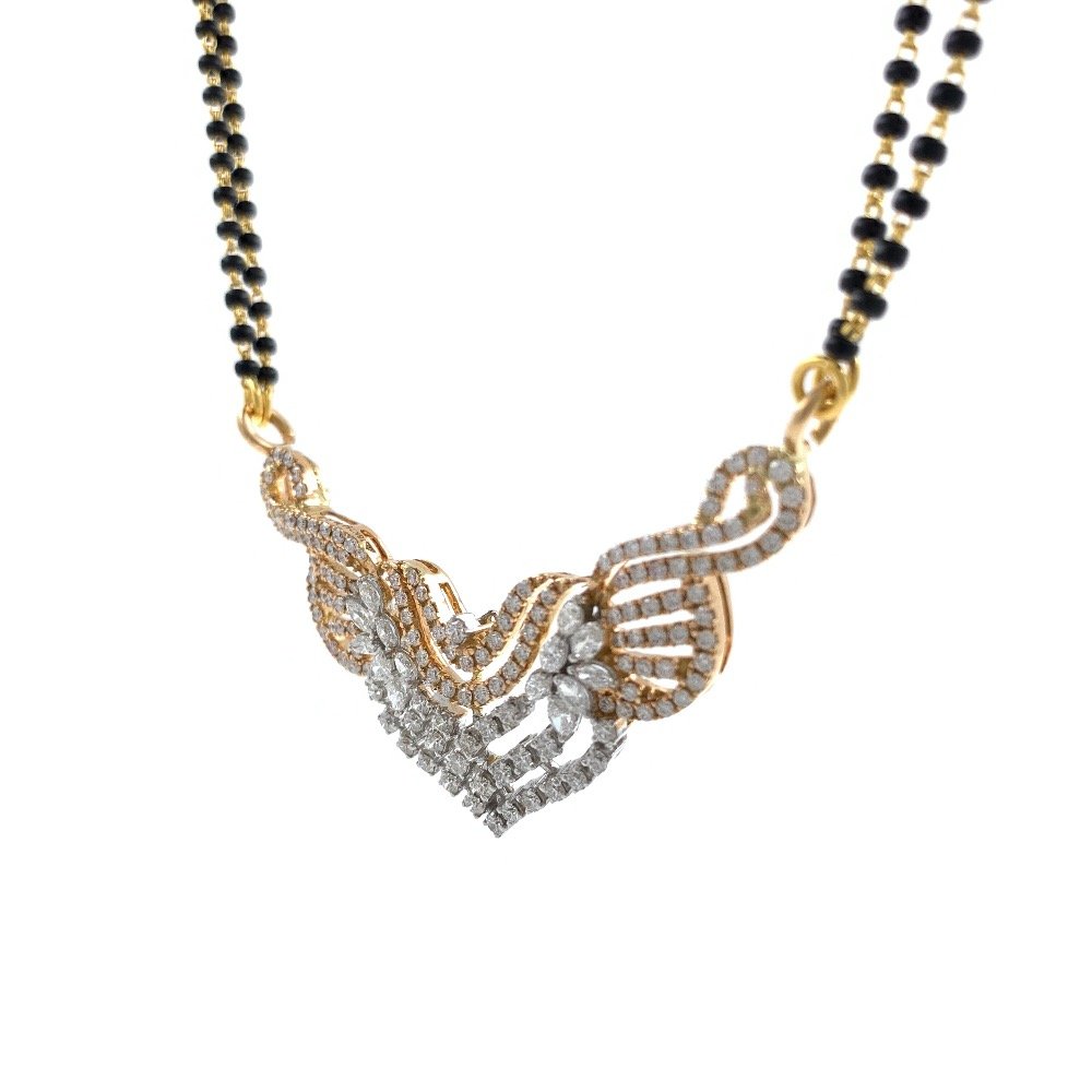 Frumoasa diamond Tanmaniya with marquise diamonds in 18k rose gold 1.75 carats 7dhp65