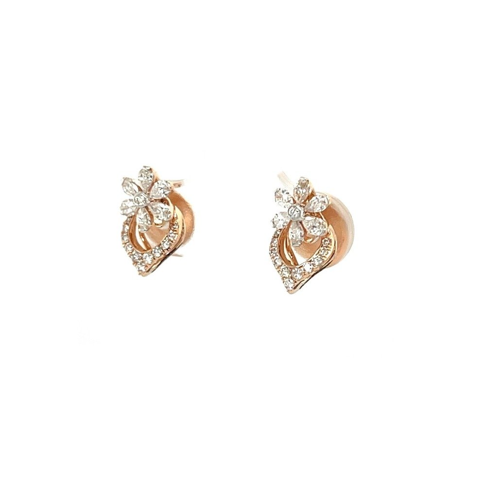 Kukka Diamond Earring Tops Studs 0.49 carats