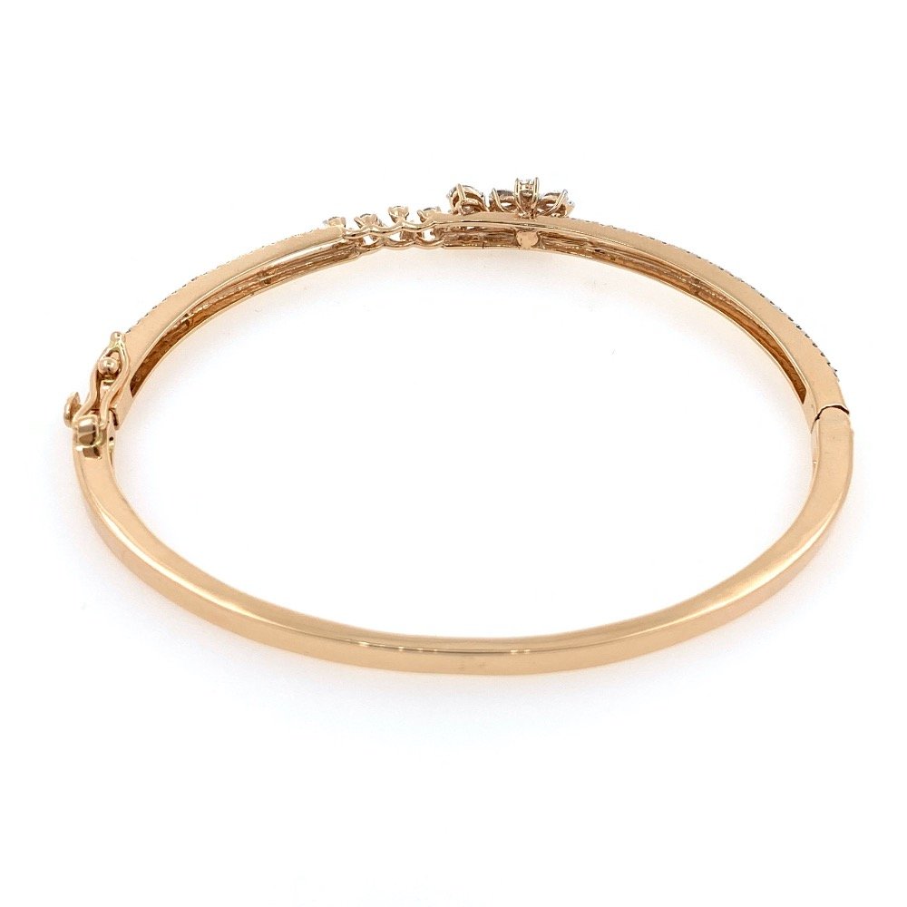 Belle diamond bracelet in rose gold 9brc14