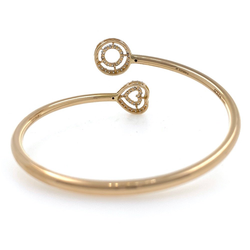 18kt / 750 rose gold flexi diamond bracelet 8brc5