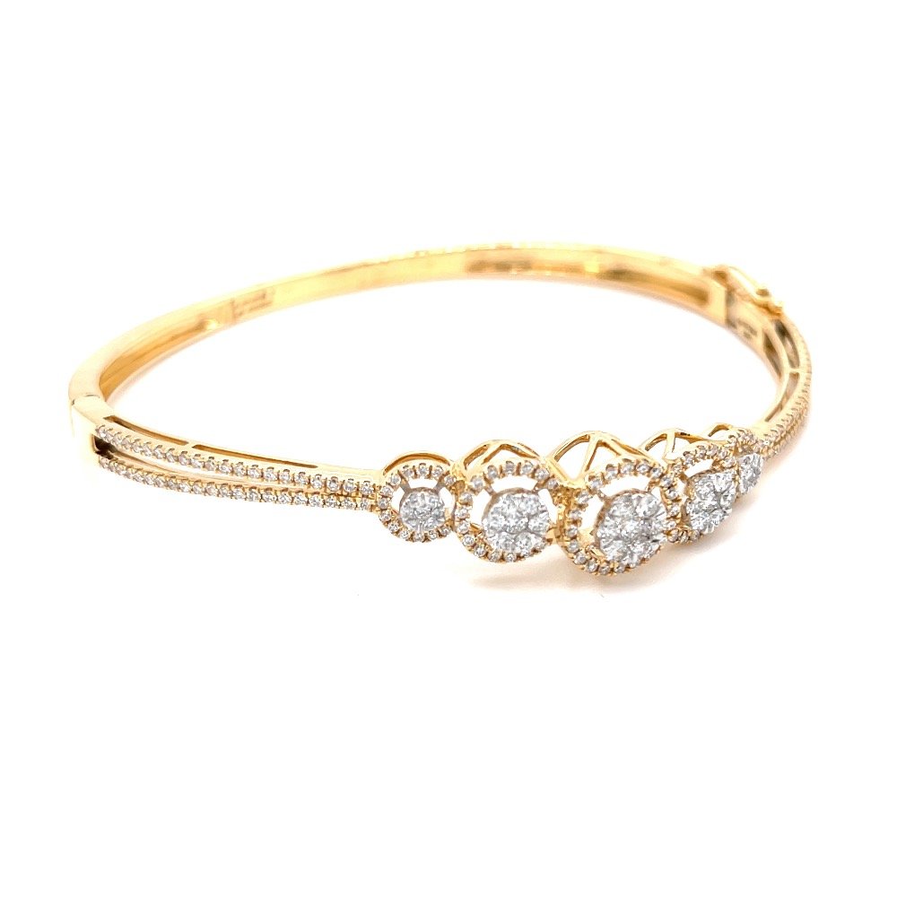 Schön Diamond Bracelet with 5 Circular Motif