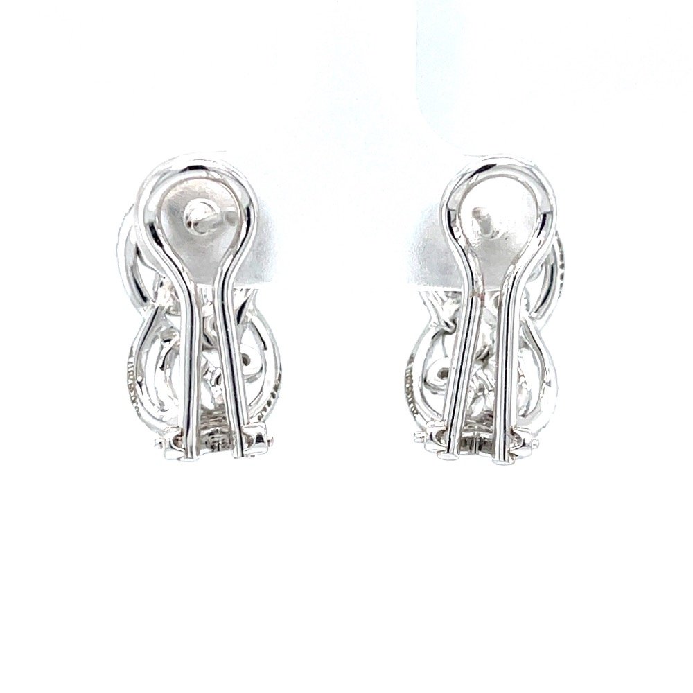 Delicate Everyday Wear Bali in White Gold 7TOP35