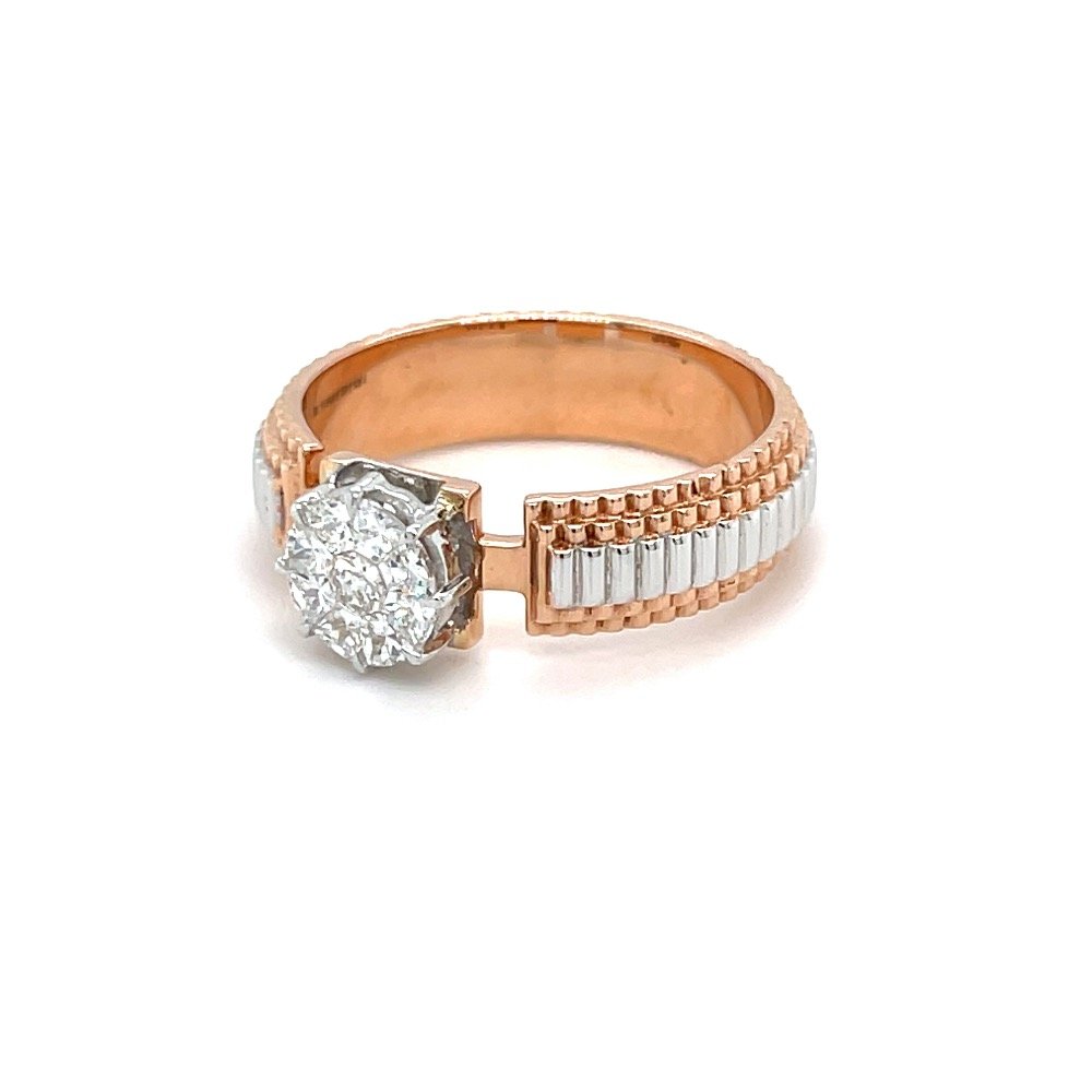 Watch Belt Design Engagement Ring for Gents - 0GR29