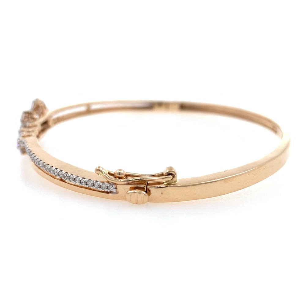 Belle diamond bracelet in rose gold 9brc14