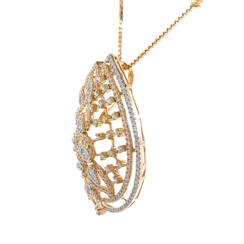 Geweldig Diamond Pendant in 18k Rose Gold 9SHP16