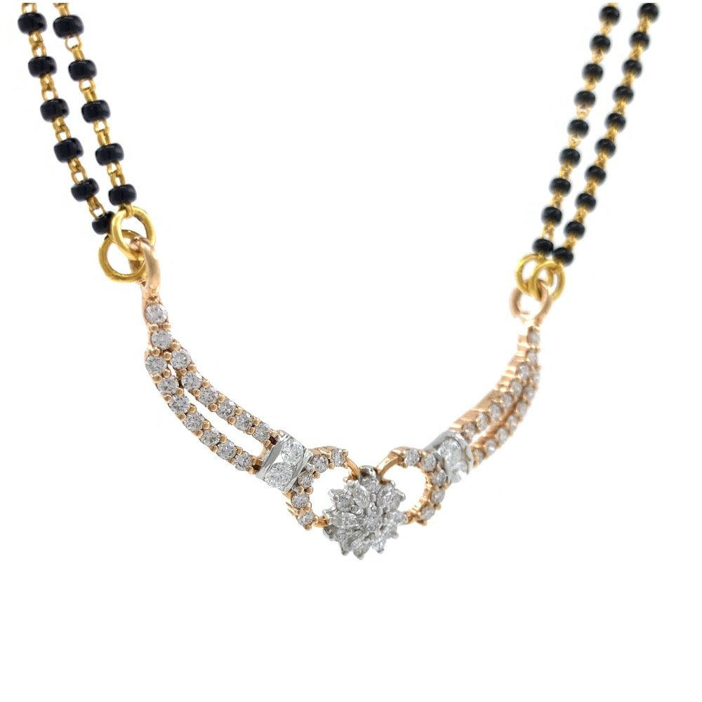 Flower diamond Tanmaniya in 18k rose Gold 6DHP107