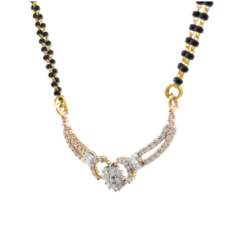 Flower diamond Tanmaniya in 18k rose Gold 6DHP107