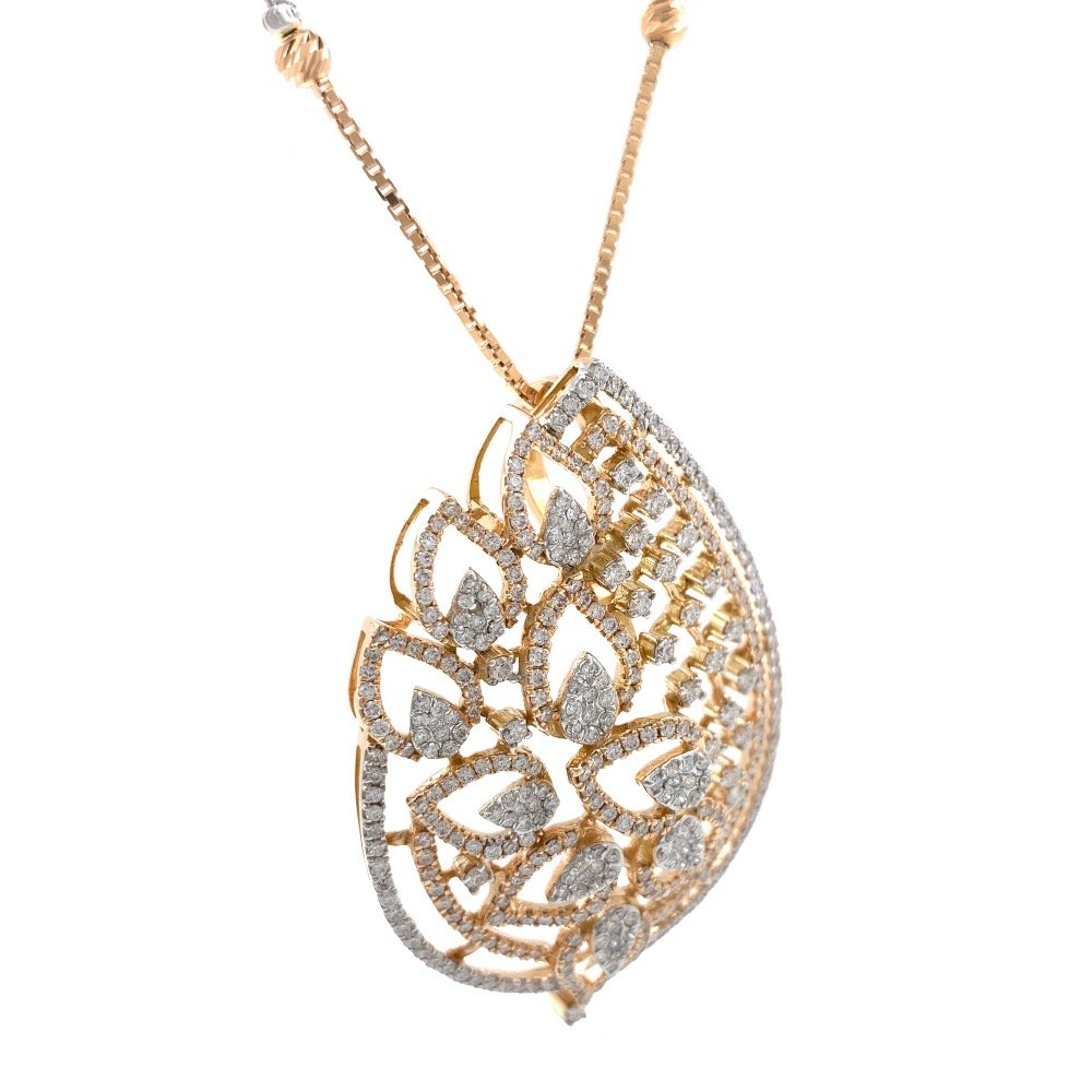 Geweldig Diamond Pendant in 18k Rose Gold 9SHP16