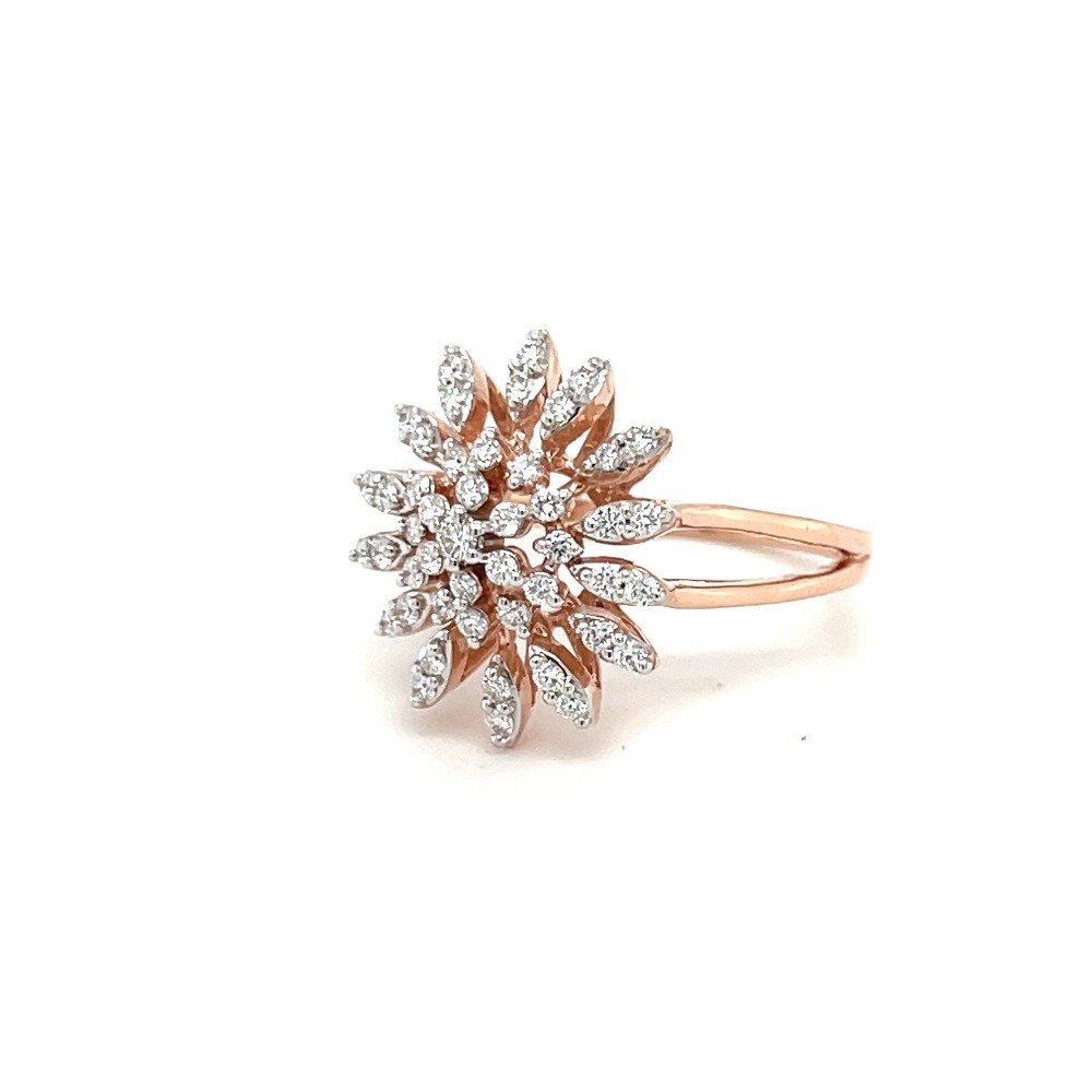 Royale Flower Diamond Ring for Women