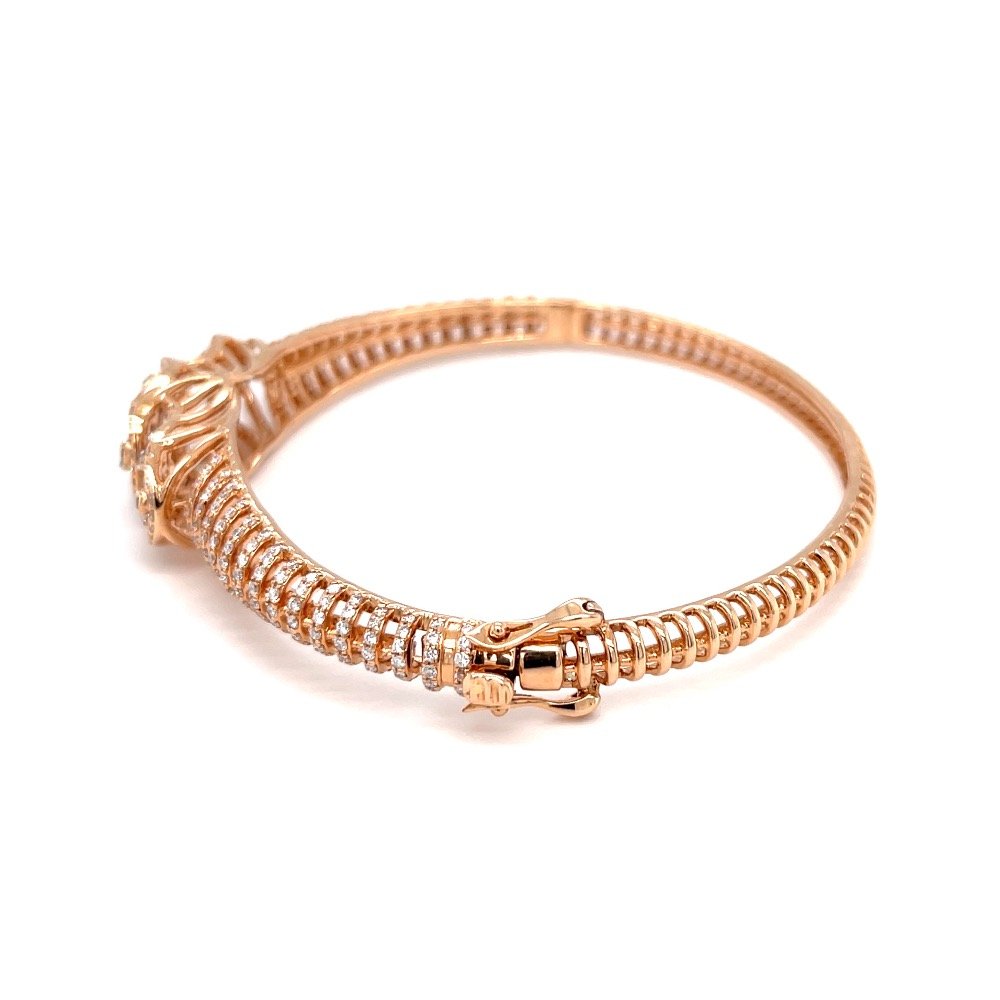 Fancy diamond bracelet for casual everyday wear in hallmark gold