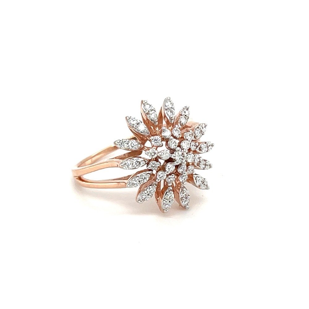 Royale Flower Diamond Ring for Women