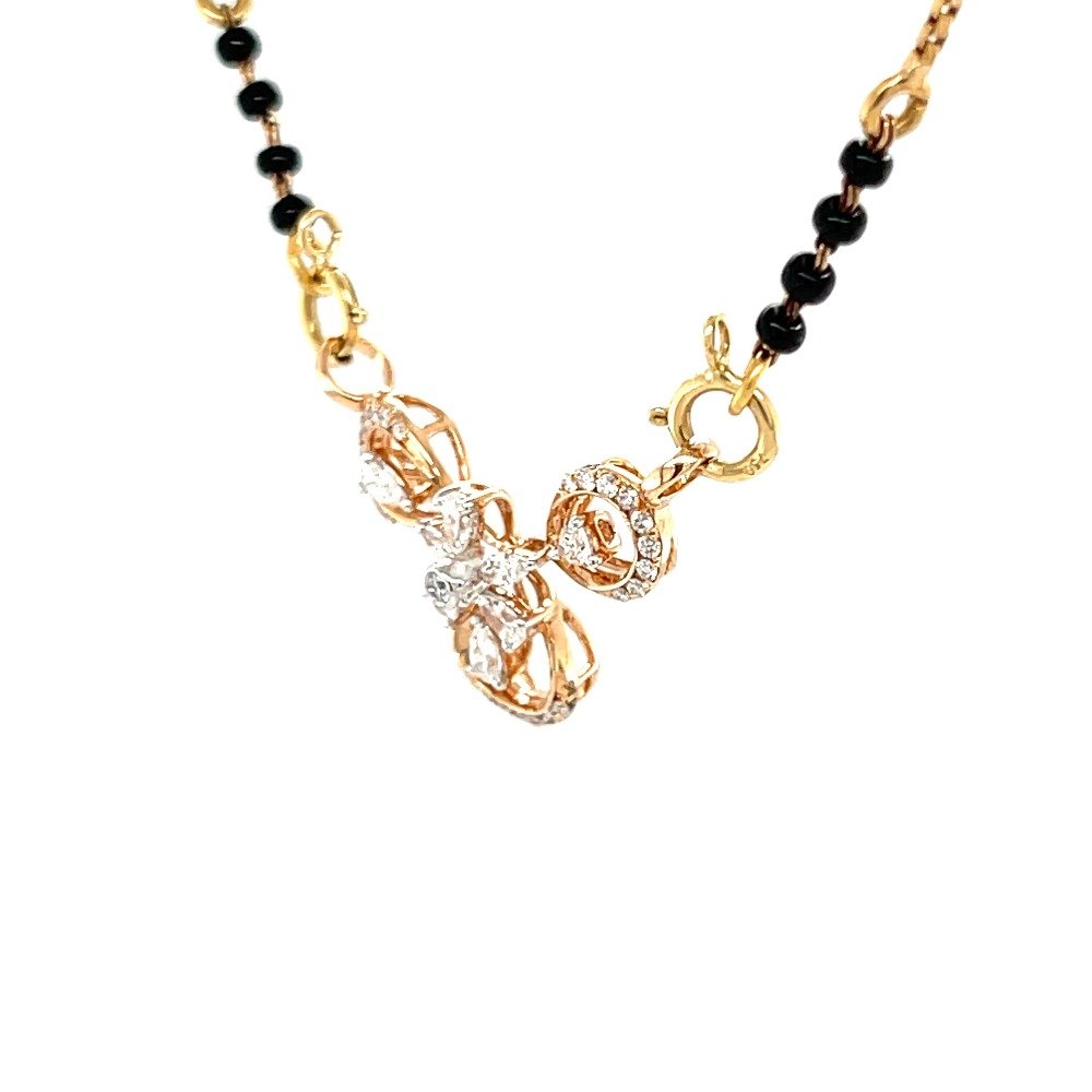 Diamond tanmaniya mangalsutra a sparkling symbol of eternal love