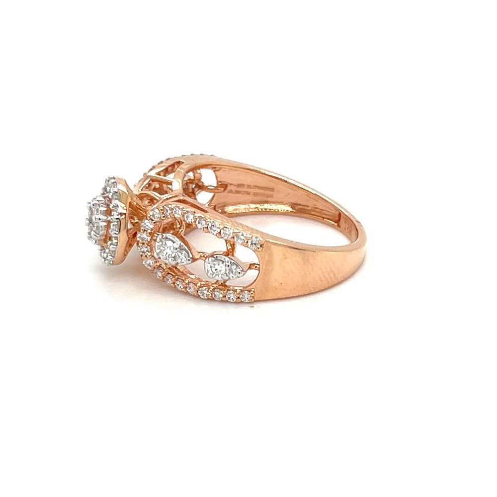 Daisy Engagement Diamond Ring For Women