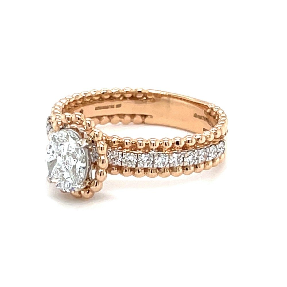 Mignon Diamond Ring with Solitaire Effect - 0LR136