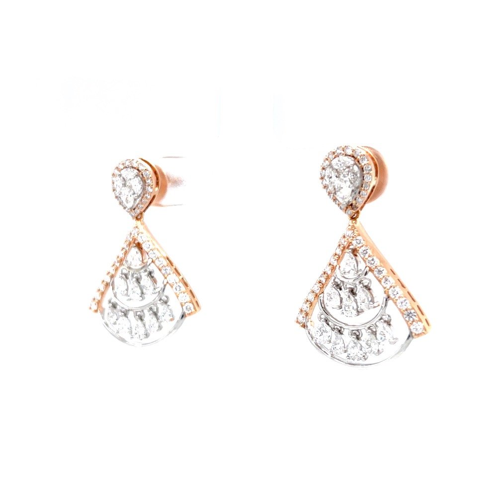 Drop latkan with tiny droplets with fancy shaped diamonds 0top162