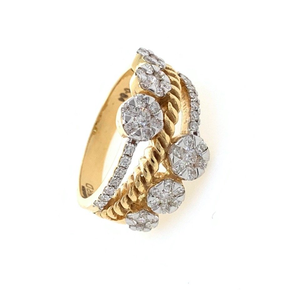 Bonum Diamond Ring with Six Pressur...