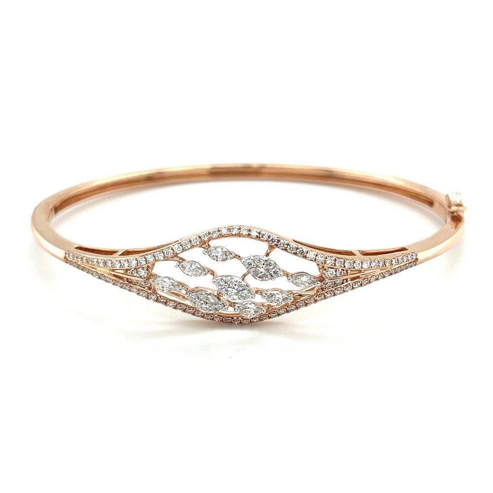 Azhagu Fancy Diamond Bracelet with...