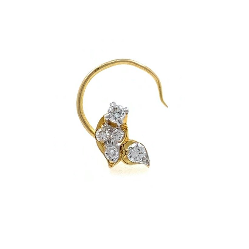 18kt / 750 Yellow Gold Fancy Nose P...