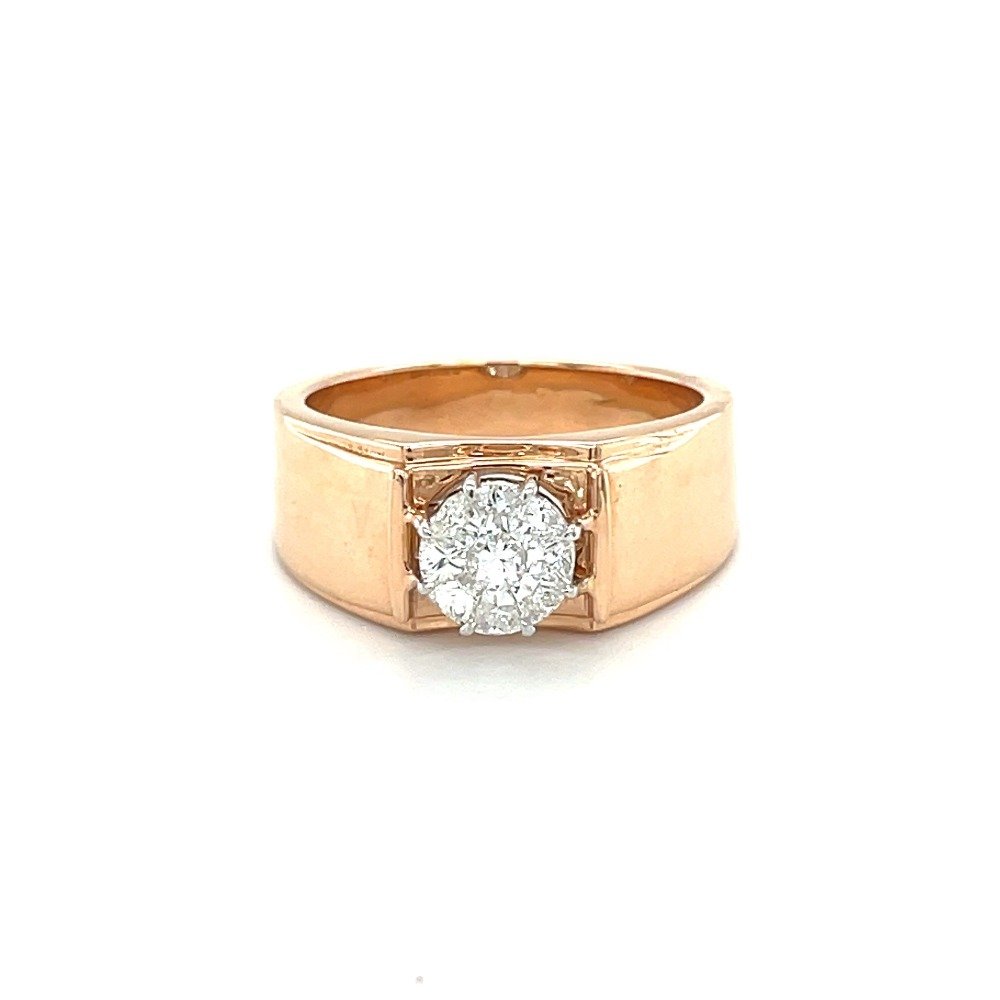 Modern Solitaire Look Diamond Ring...