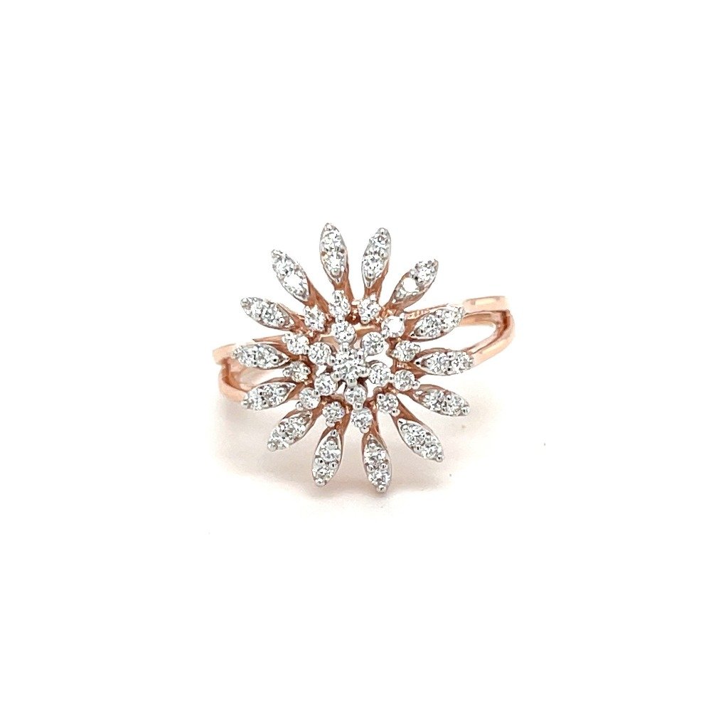 Royale Flower Diamond Ring for Wome...
