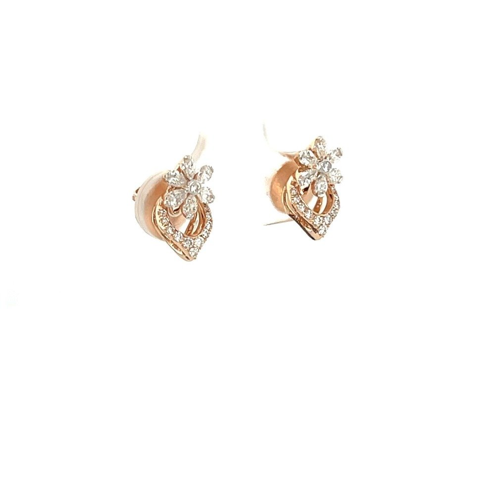 Kukka Diamond Earring Tops Studs 0.49 carats