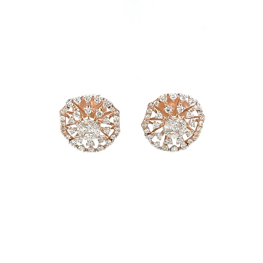 Traditional Diamond Stud Earring in...