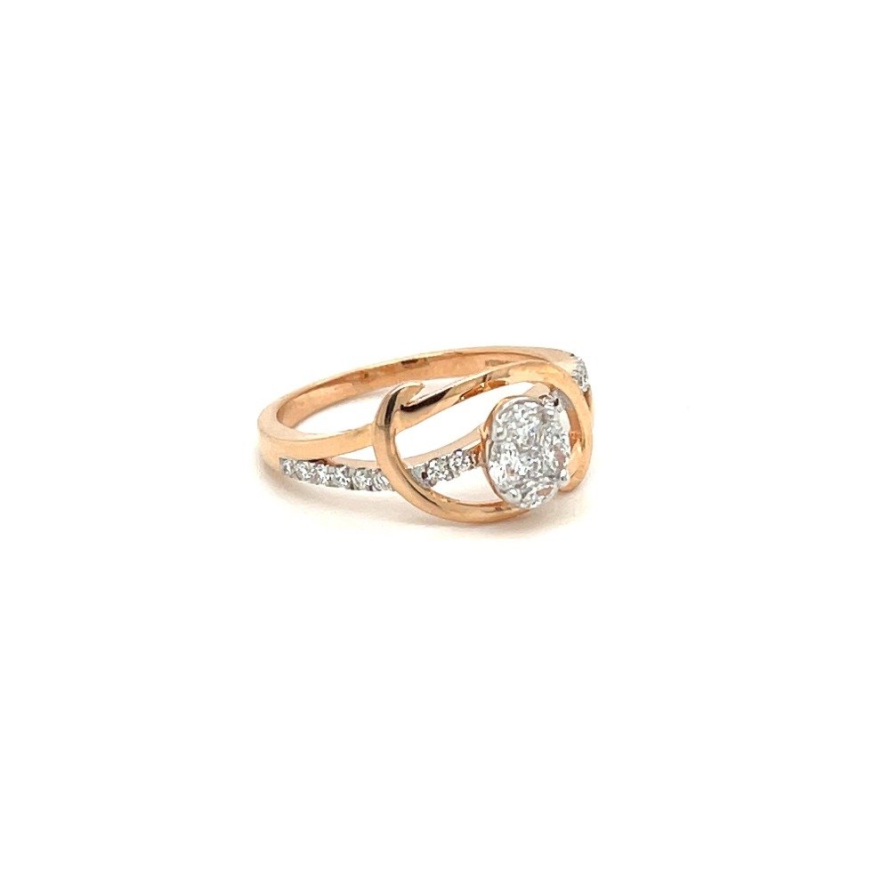 Adelia Cluster Diamond Ring by Royale Diamonds