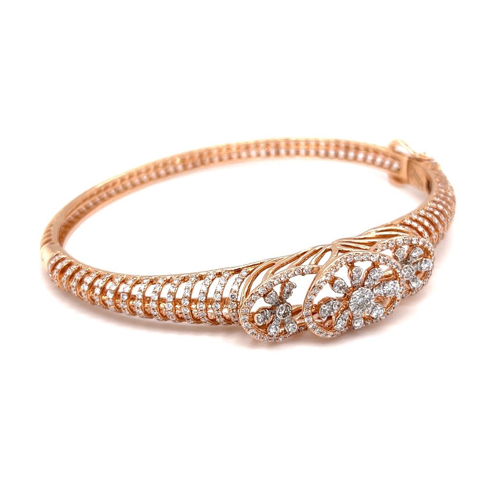Fancy diamond bracelet for casual everyday wear in hallmark gold