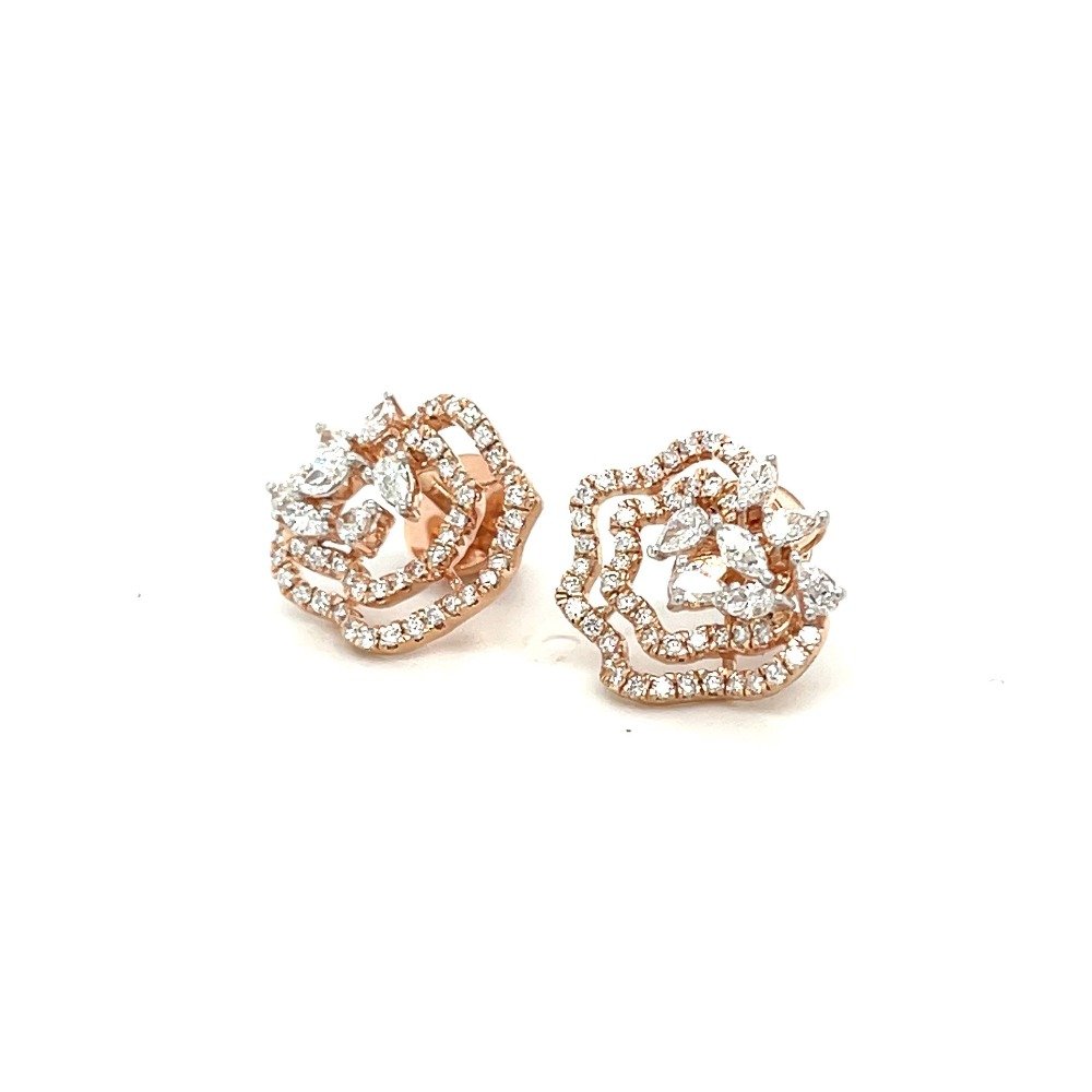 Denica Diamond Stud Earring