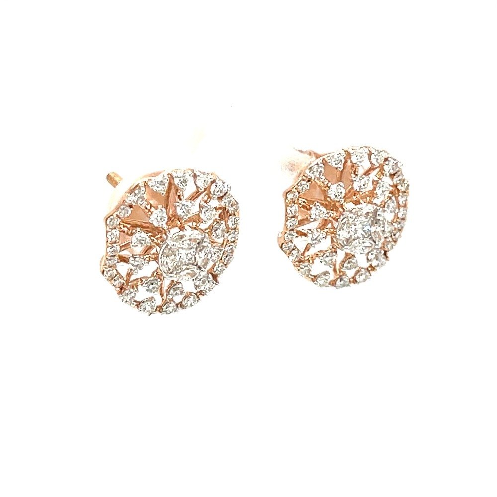 Daily Wear Diamond Studs Earring for Women By Royale Diamonds